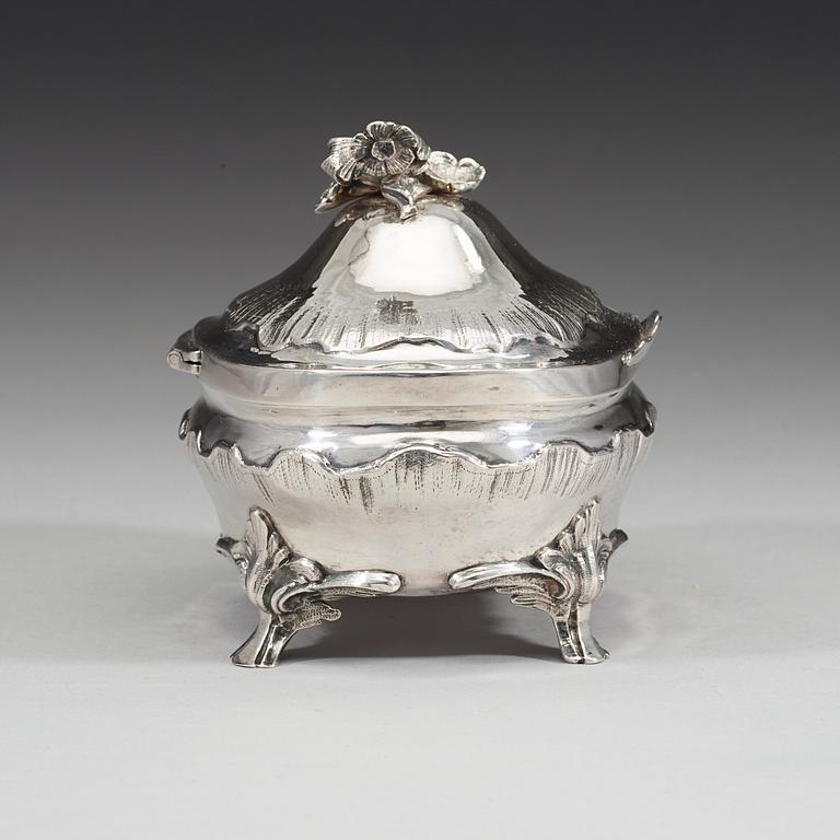 Anders Morman, Stockholm 1780. Sockerskrin, rokoko.