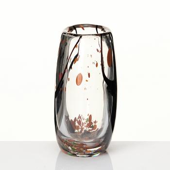 Vicke Lindstrand, an 'Autumn' (Höst) glass vase, Kosta glassworks, Sweden 1950-60s.