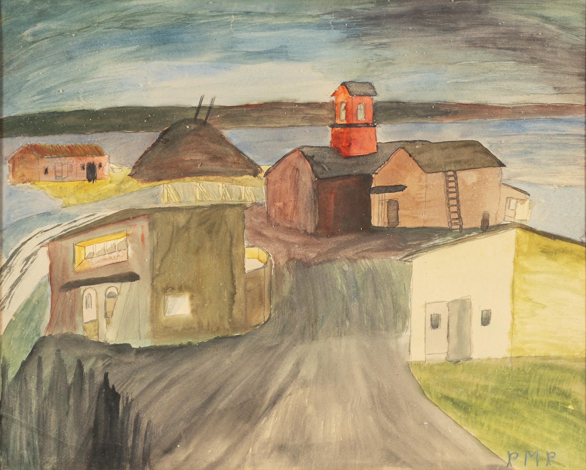 Primus Mortimer Pettersson, Hamnbyggnader.