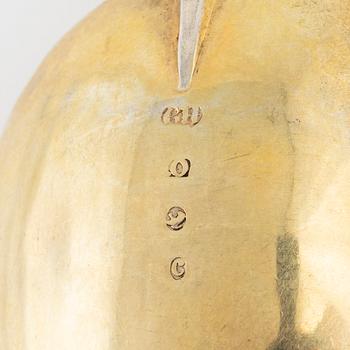 A Silver-Gilt Spoon, possibly Holland, 19th Century.