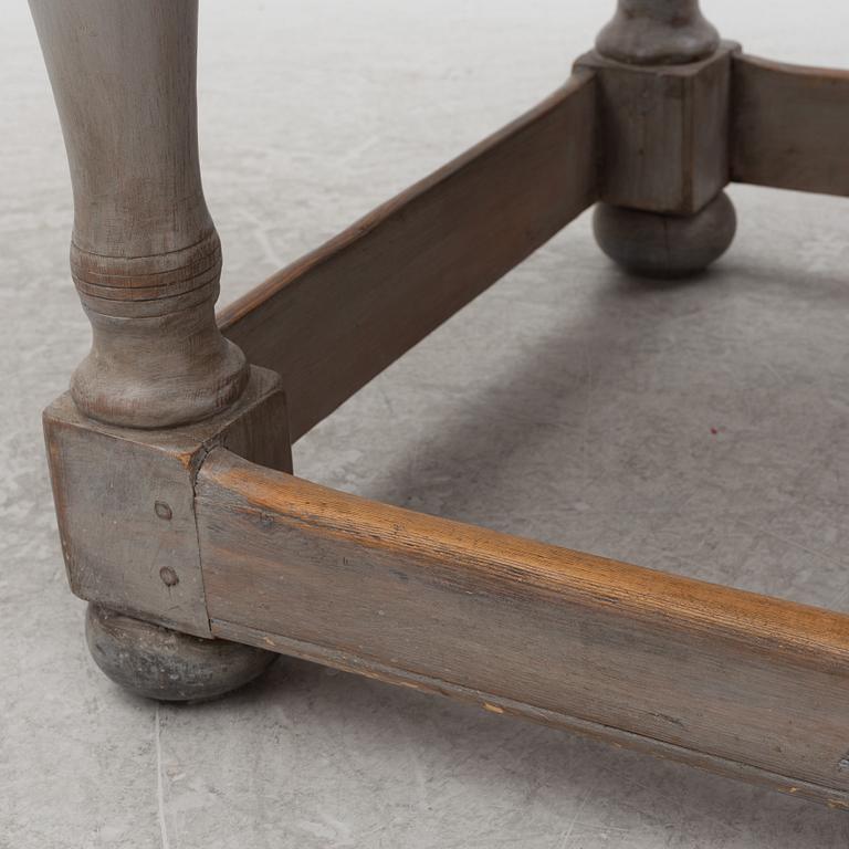 A Baroque table, Sweden, first half of the 17th century.