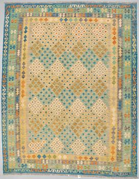 A CARPET, kilim, ca 341 x 258 cm.