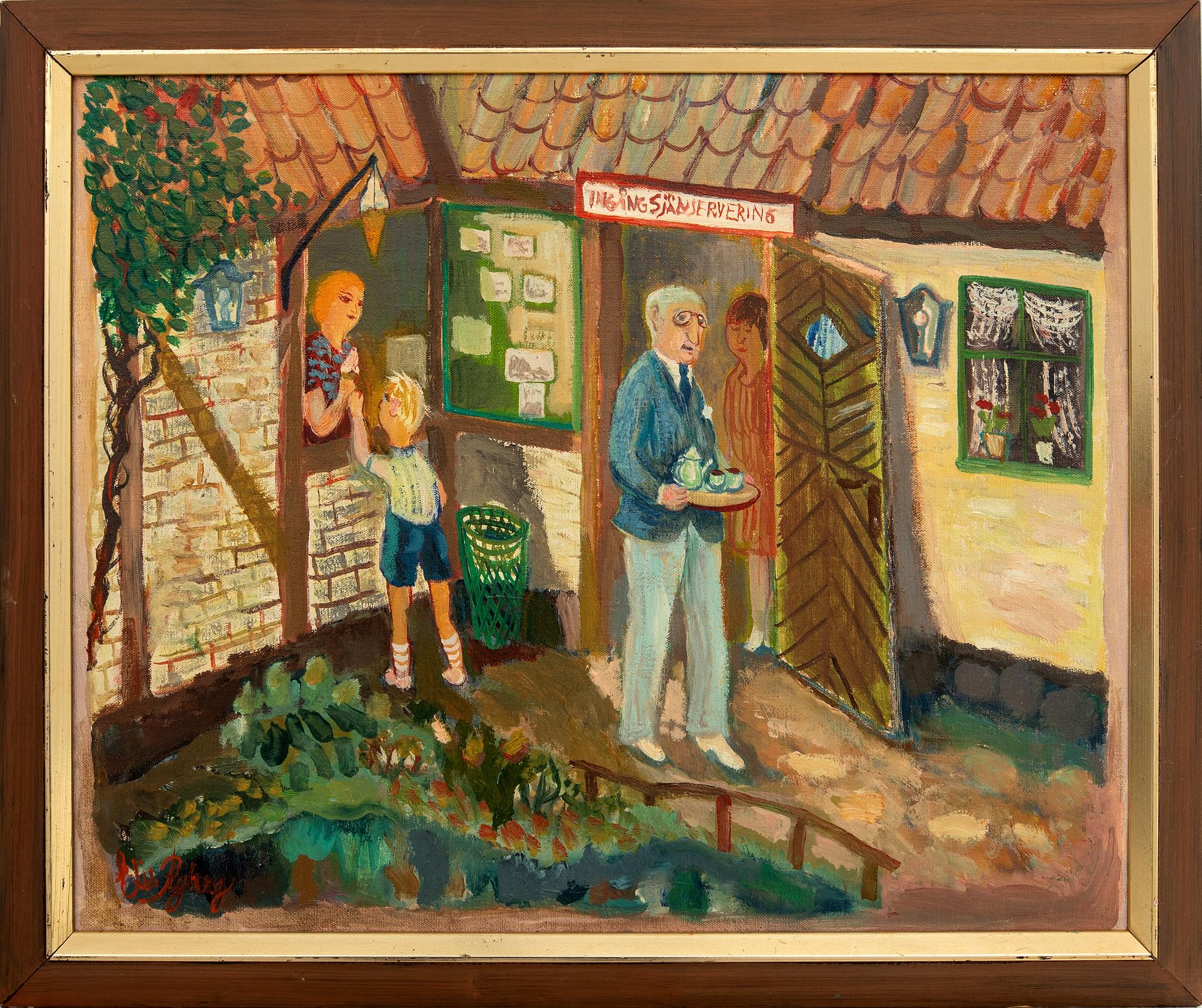 Elis Ryberg, "Bäckahästen, Ystad".