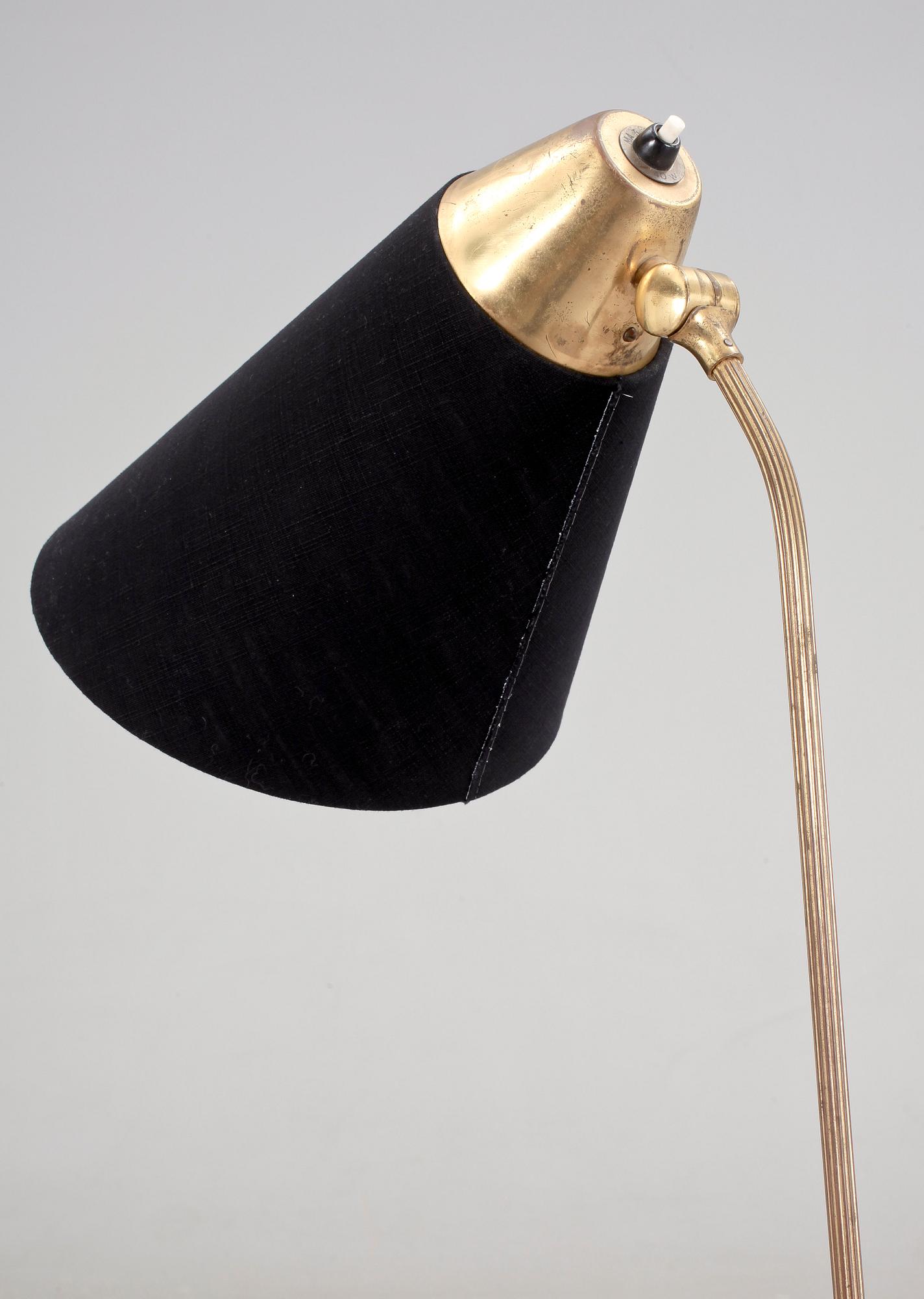 GOLVLAMPA, 1940/50-tal.