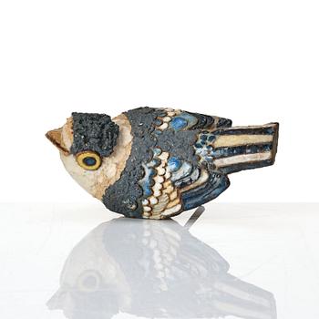 Tyra Lundgren, a stoneware sculpture of a bird, Sweden 1977.