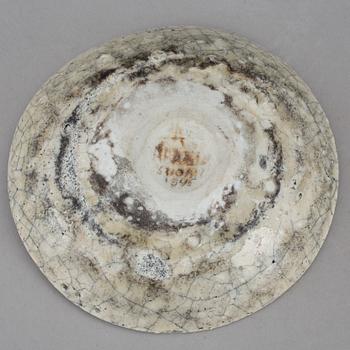 SKÅLAR 2 stycken, keramik, Aune Siimes, Arabia. En daterad 1945.