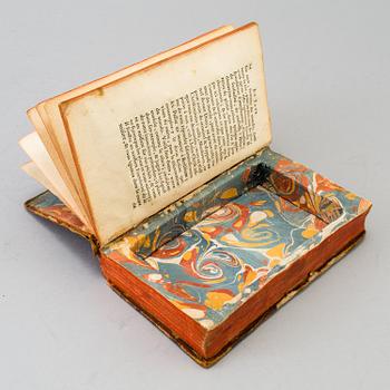 A secret storage box in the shape of a book 18th century.