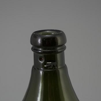 FLASKA, glas, 1800-tal.