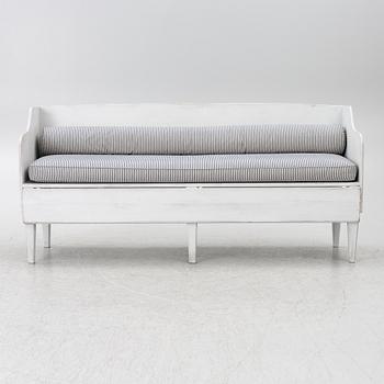 Sofa bed, Gustavian style, designed by Ingela Westergaard.