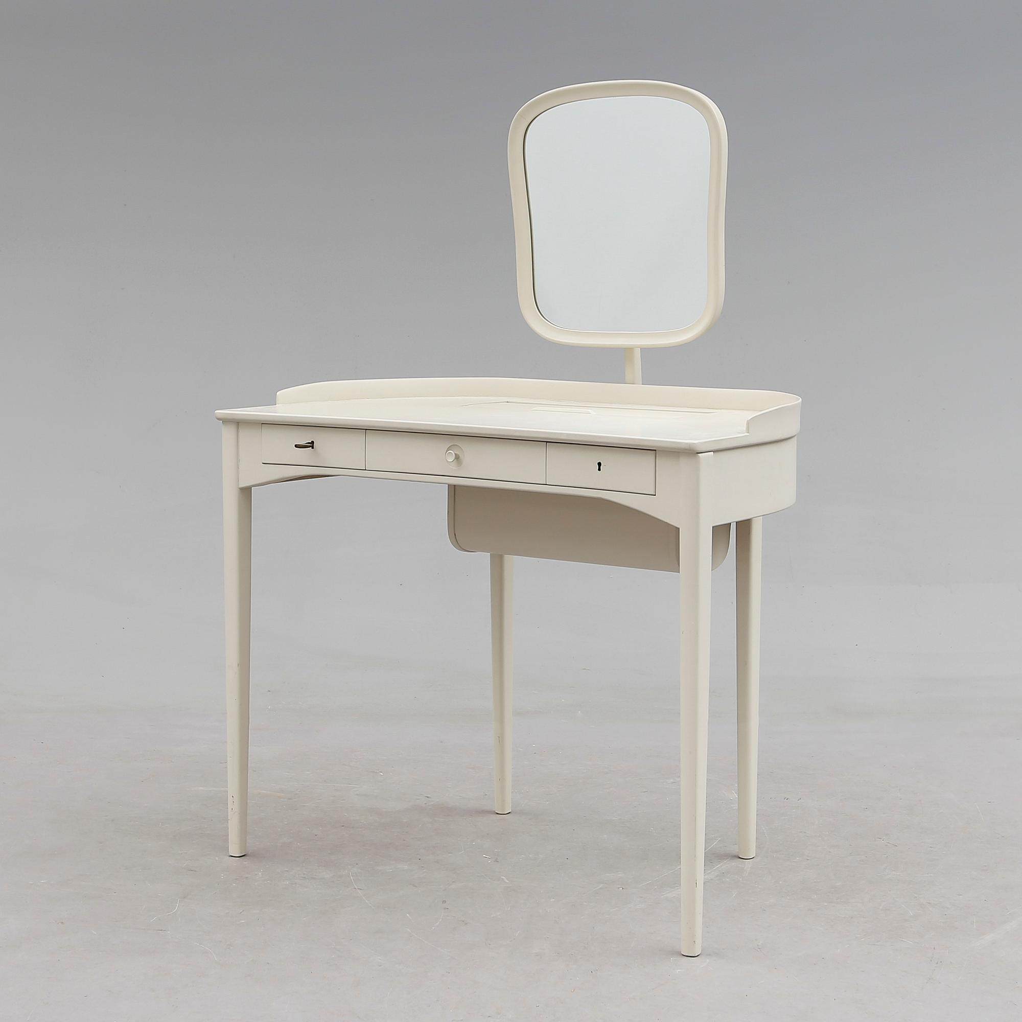 TOALETTBORD, "Birgitta", Carl Malmsten, Bodafors, 1960-tal.