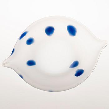 TIINA NORDSTRÖM,  a 'Wind bowl' art glass signed Tiina Nordström Iittala 1996.