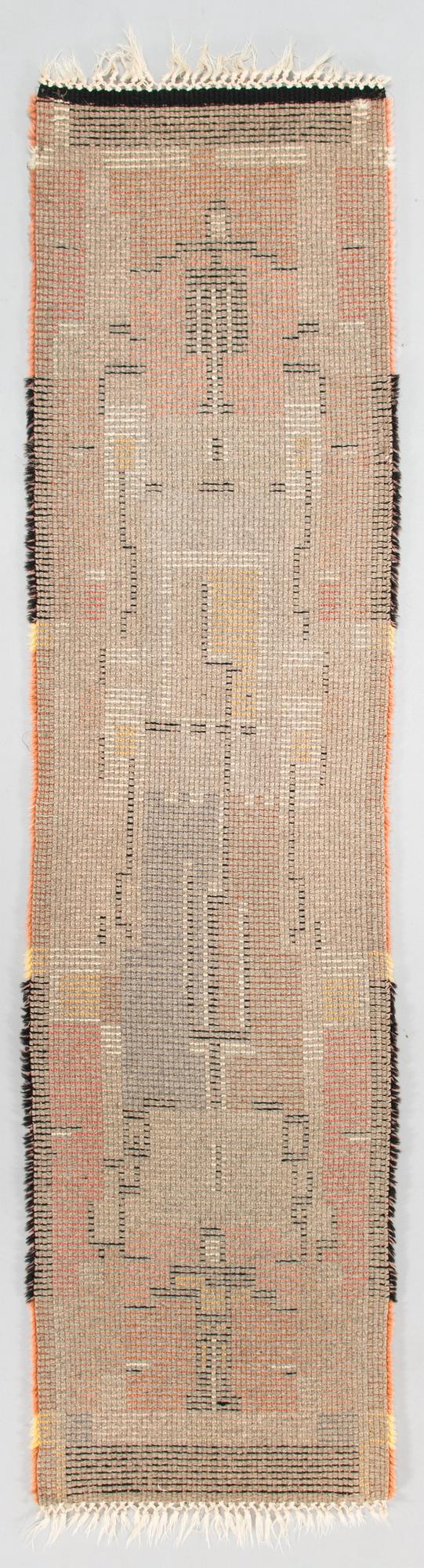 Laila Karttunen, A Finnish rug for Wetterhoff. Circa 180 x 42 cm.