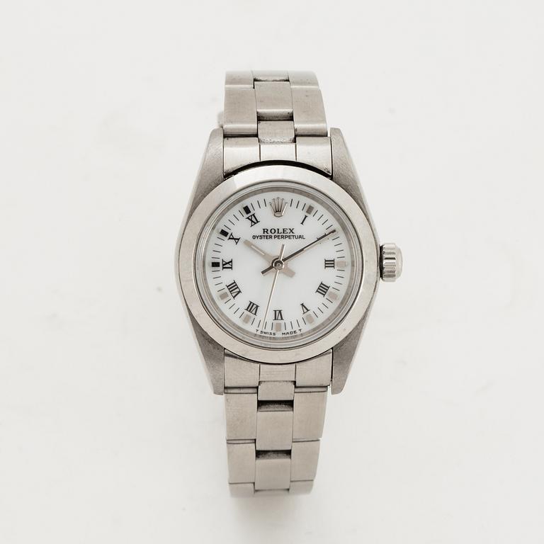 Rolex, Oyster Perpetual, armbandsur, 25 mm.