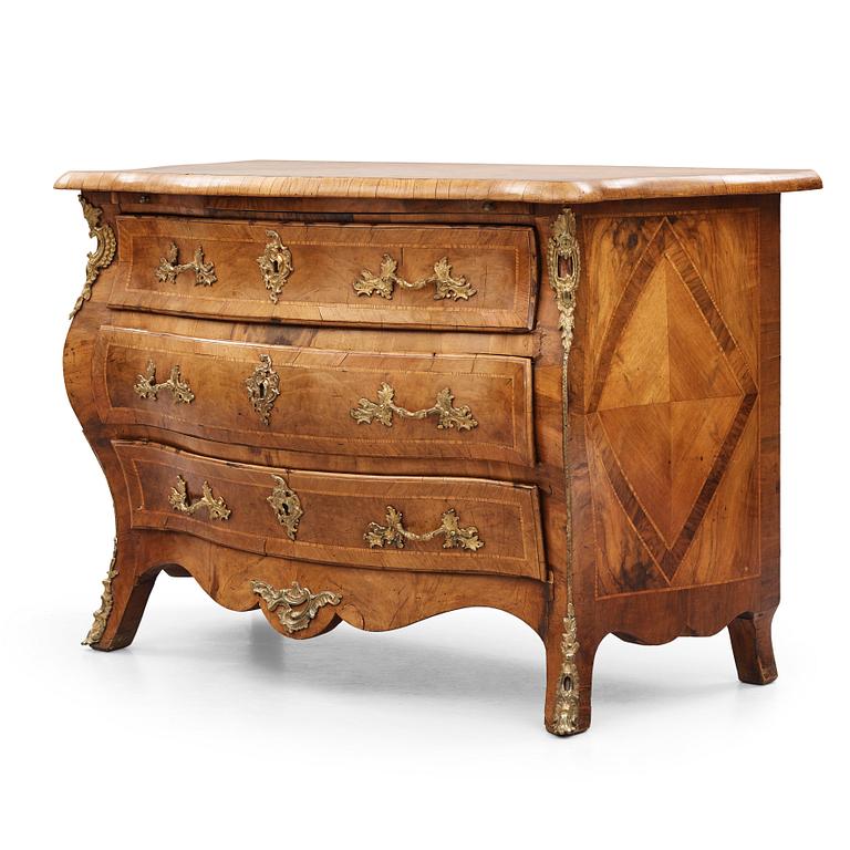 A Swedish Rococo commode.