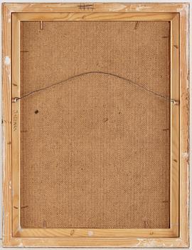 Evert Lundquist, oil on canvas laid down on panel, signed EL.