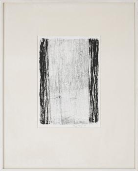 Tommy Hilding · TOMMY HILDING, monotypi/collage, sign o dat -85.