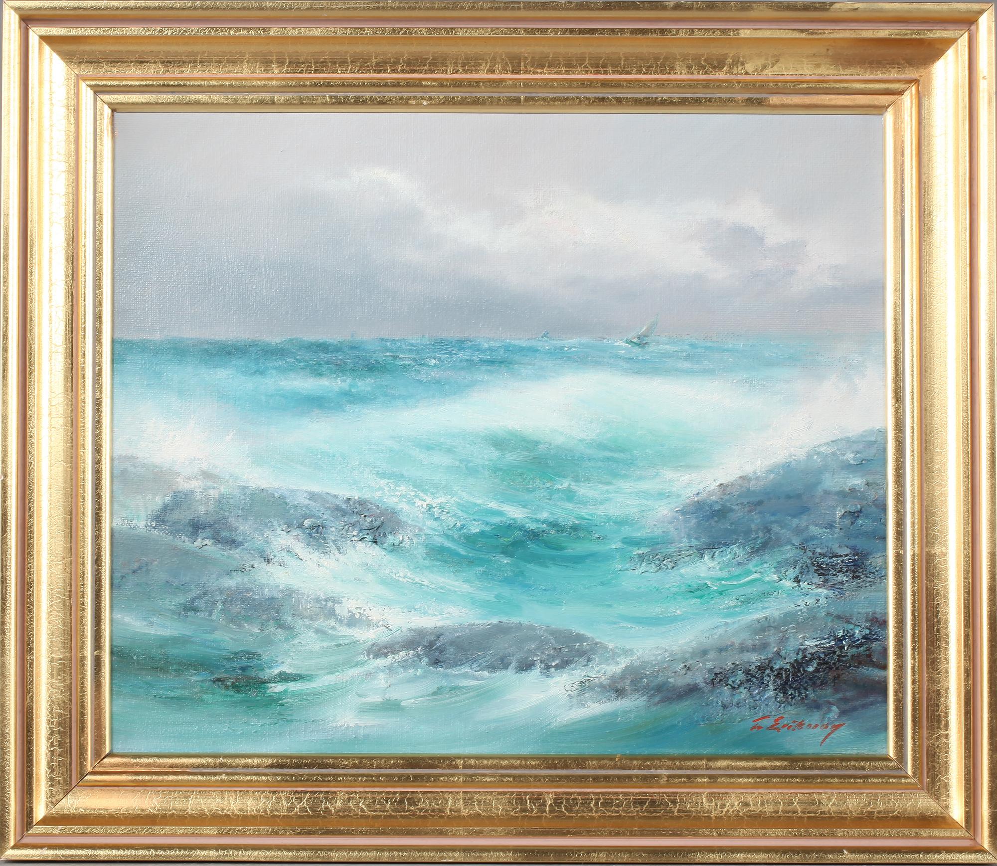 TAGE ERIKSSON, olja på duk, signerad.