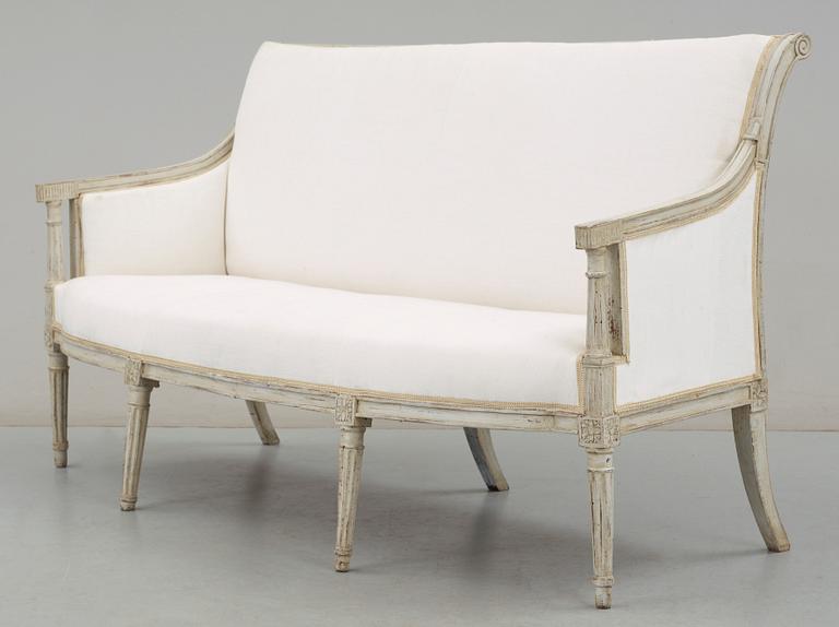 SOFFA, Louis XVI-stil, 1800-tal.