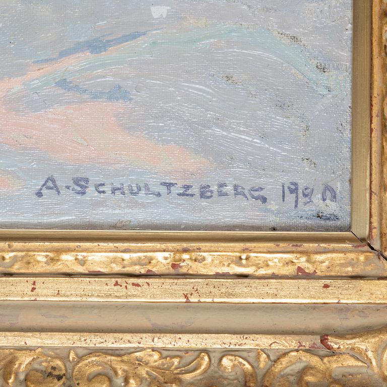 Anshelm Schultzberg, Vintersol.