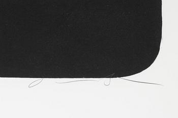 Jonathan Borofsky, silkscreen, signed 29/53.