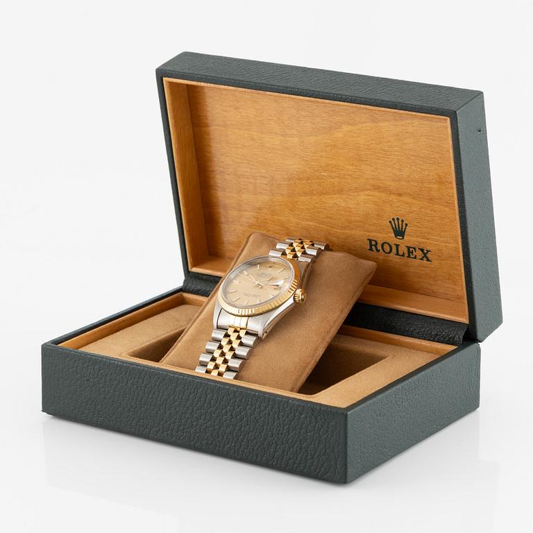 Rolex, Datejust, wristwatch, 36 mm.