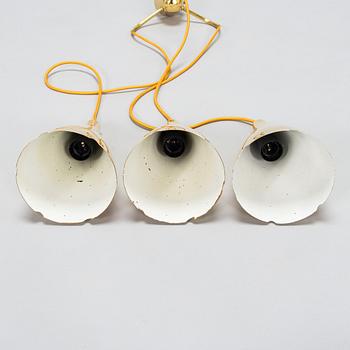 Paavo Tynell, a mid-20th century '1994/3' pendant light for Idman.