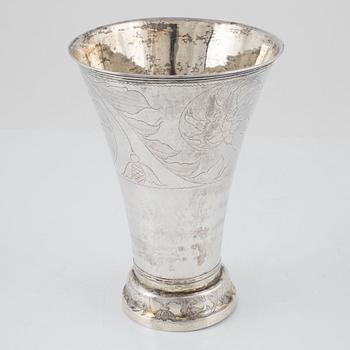 Anders Johan Lignell, bägare, silver, Sundsvall, 1823.