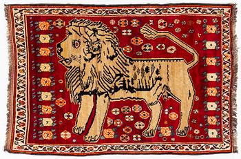 Rug, Gashgahi, semi-antique, 205x130 cm.