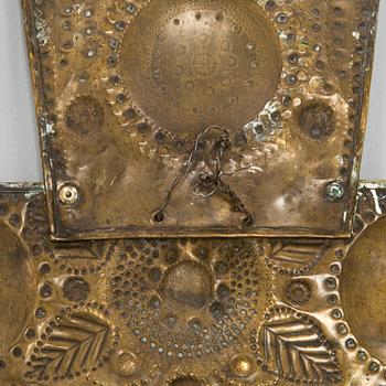 Vägglampetter, ett par, barockstil, 1800-tal.