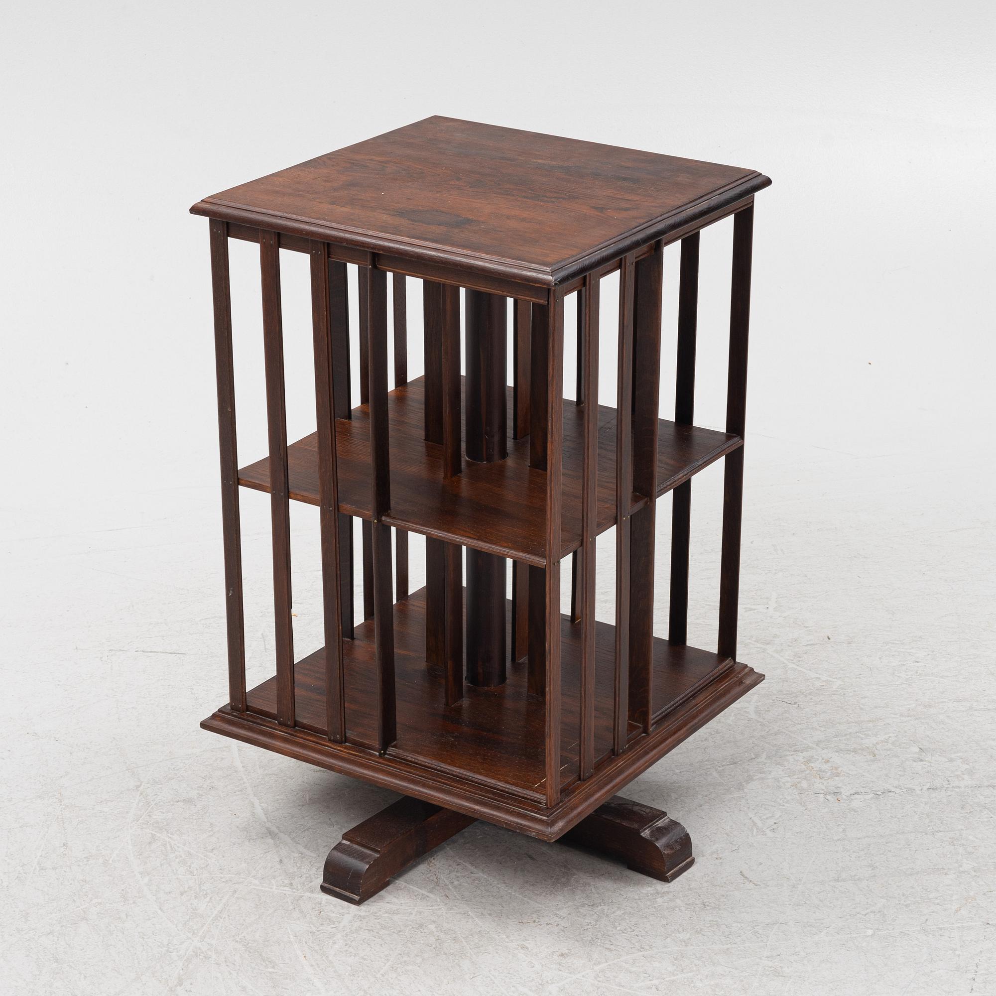 A mahogany book stand, 20th century.