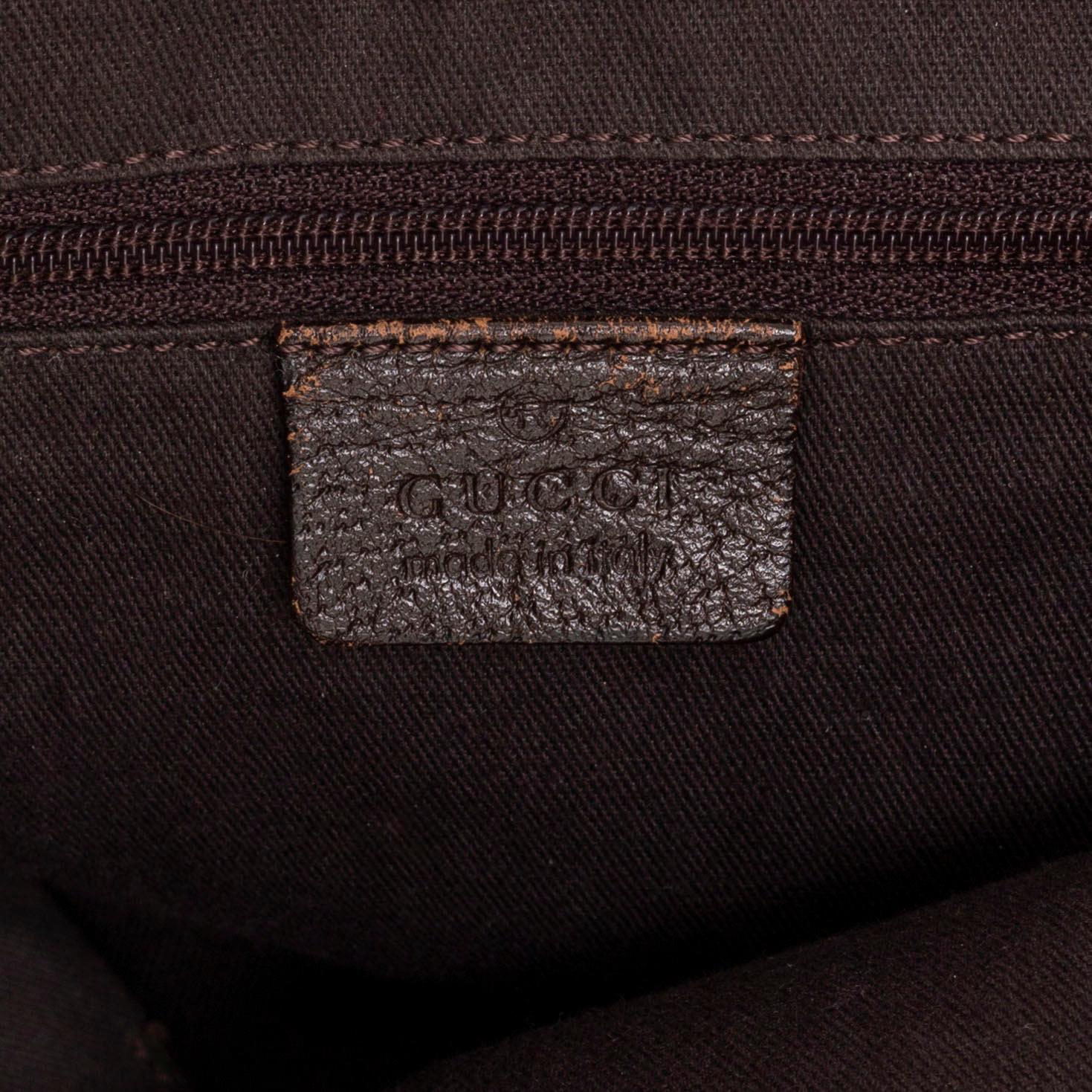 GUCCI, väska och necessär.