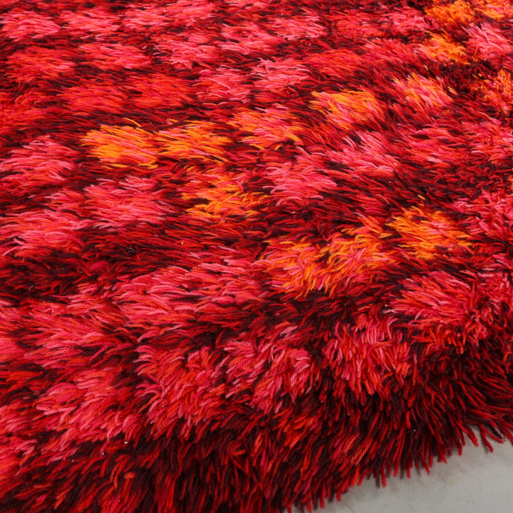 MATTA, rya, Kasthall, 1900-talets andra hälft, ca 136 x 190 cm.