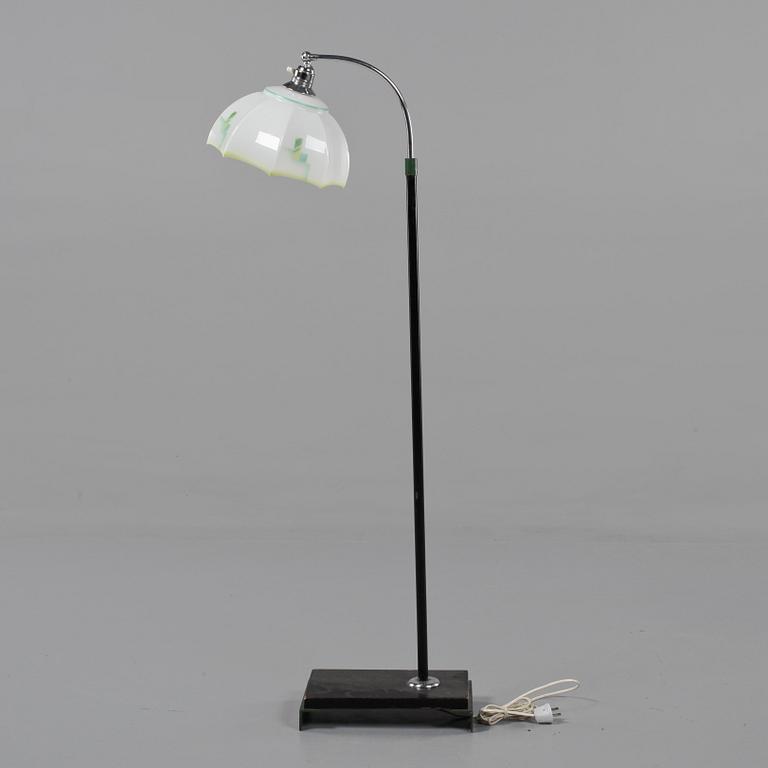 GOLVLAMPA, art deco, 1900-talets andra kvartal.