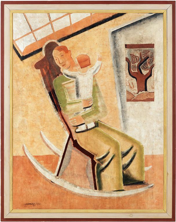 Nils Wedel, "Gungstolen" (Rocking chair).