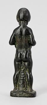 AXEL GUTE, skulptur, brons. Sign.