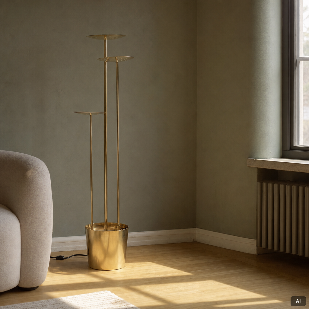 Harri Koskinen, A 'Shadow 3' floor lamp, Svenskt Tenn.