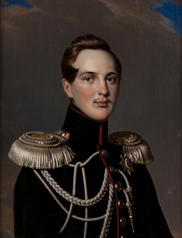 OKÄND KONSTNÄR, 1840-TAL, Tsar Alexander II som ung.