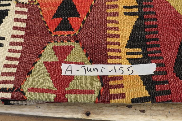 SIX KILIM CUSHIONS, AROUND 50 x 50 cm.