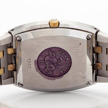 Omega, Seamaster, Quartz, armbandsur, 33 x 39 mm.