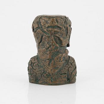 Voldemar Balutis, a signed bronze sculpture, dated 1975.