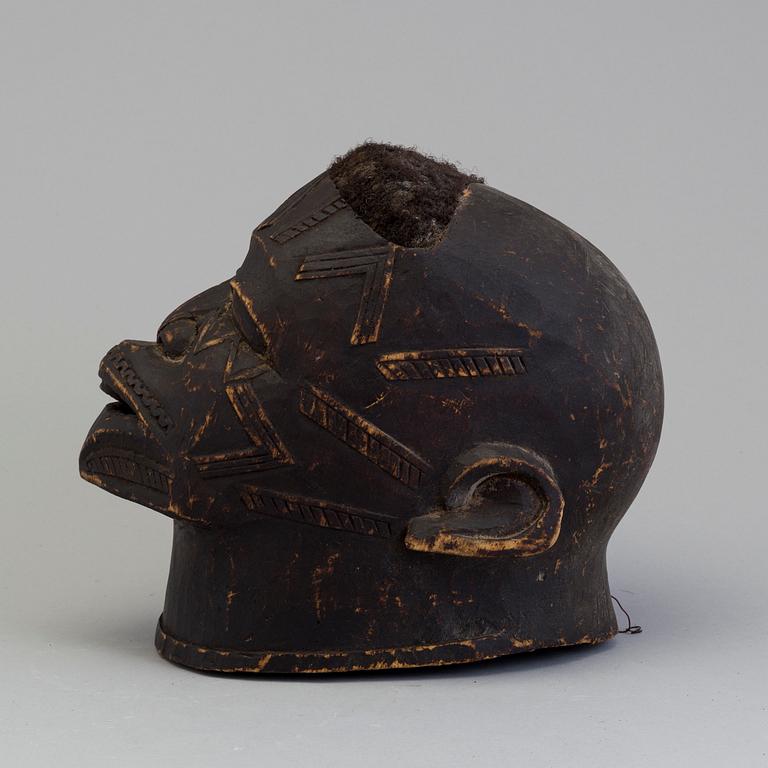 A HELMET MASK, Makonde, Tanzania, first half of the 20th century.