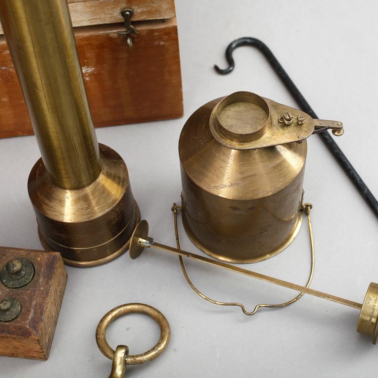 MÄTINSTRUMENT, 3 st, 1900-tal.