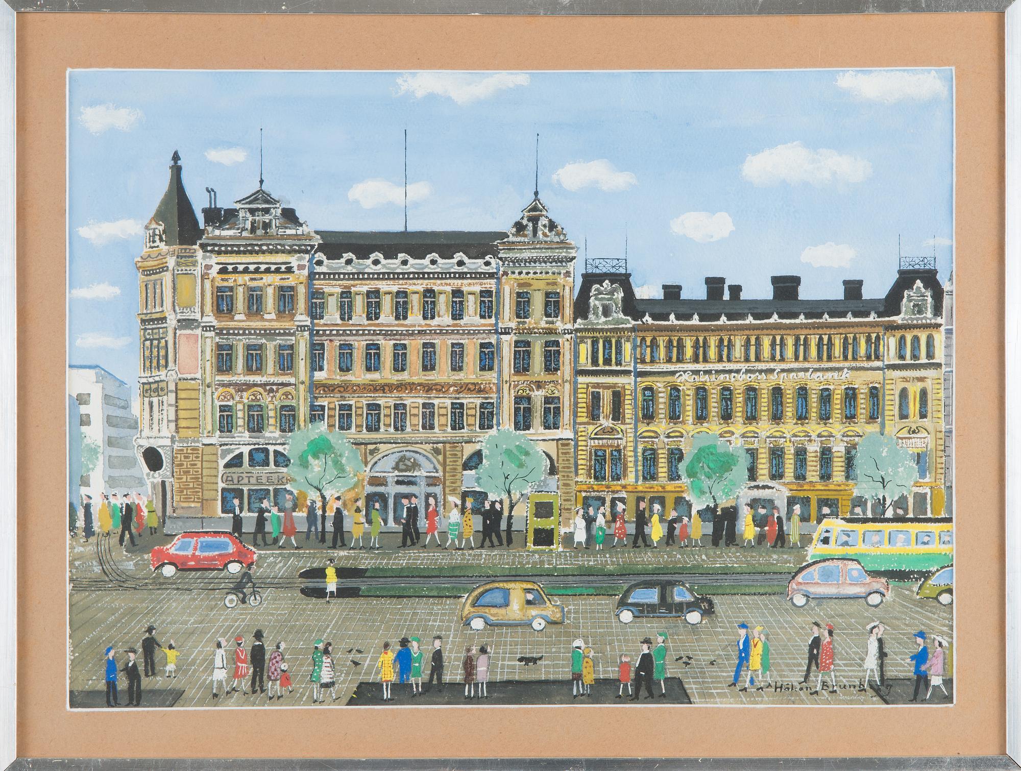 Håkan Brunberg, Mannerheim avenue in Helsinki.