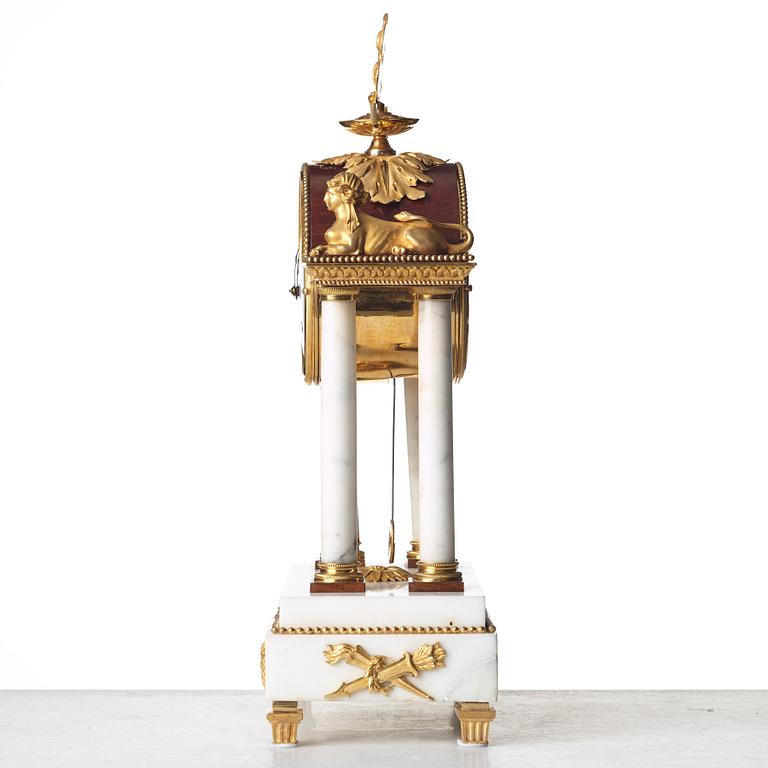 BORDSPENDYL, sengustavianskt stockholmsarbete, 1700-talets slut.