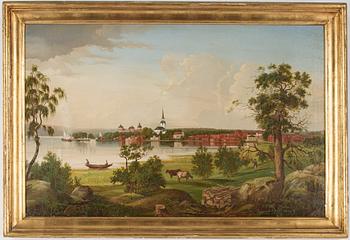 Johan Robert Nilsson, tillskriven, olja på duk.
