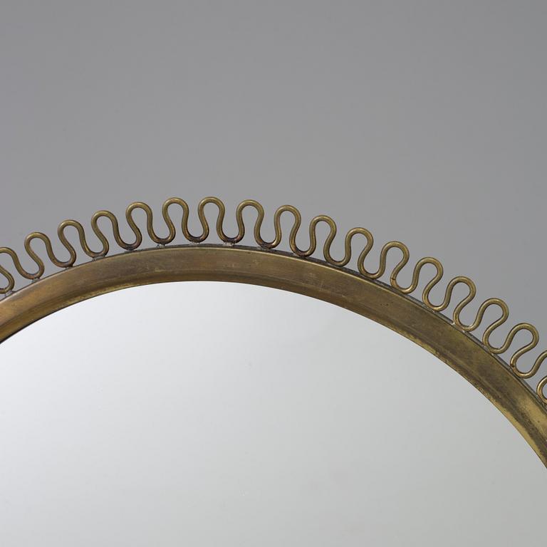 SPEGEL, mässing, troligen Nordiska Kompaniet, 1900-talets mitt.