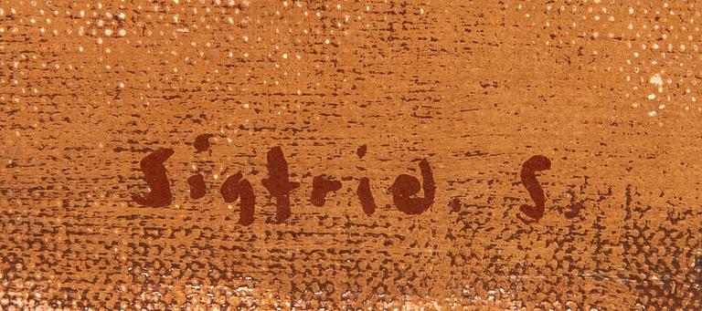 Sigfrid Södergren, Man with child.