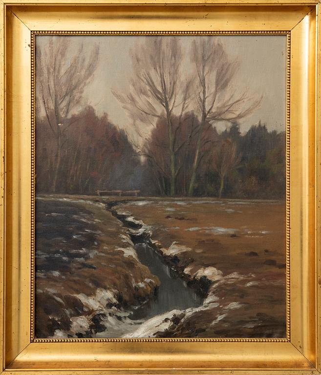 Hans Östed, "Backen, Köge", 1924.