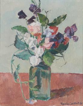 KERSTIN CARLSTEDT, oil on canvas, signed and dated-56.