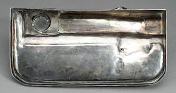 SKRIVSTÄLL, vitmetall, 1900-tal.
